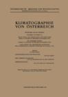 Klimatographie von Osterreich - Book