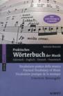 Praktisches Worterbuch Der Musik - Book