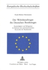 Der Wehrbeauftragte des deutschen Bundestages : Zustaendigkeit und Befugnisse im Rahmen der parlamentarischen Kontrolle der Bundeswehr - Book