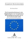 Die Konjunkturlenkung in den Mitgliedstaaten der Europaeischen Wirtschaftsgemeinschaft und in der Gemeinschaft selbst : Eine Untersuchung des Rechtsrahmens - Book