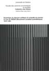 Dynamique du discours politique et conquete du pouvoir : Le cas du PASOK (Mouvement socialiste panhellenique): 1974-1981 - Book