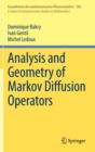 Analysis and Geometry of Markov Diffusion Operators - Book