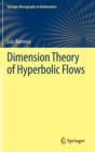Dimension Theory of Hyperbolic Flows - Book