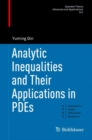 Analytic Inequalities and Their Applications in PDEs - Book