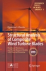 Structural Analysis of Composite Wind Turbine Blades : Nonlinear Mechanics and Finite Element Models with Material Damping - eBook