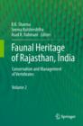 Faunal Heritage of Rajasthan, India : Conservation and Management of Vertebrates - Book