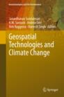 Geospatial Technologies and Climate Change - Book