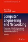 Computer Engineering and Networking : Proceedings of the 2013 International Conference on Computer Engineering and Network (CENet2013) - Book