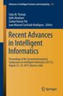 Recent Advances in Intelligent Informatics : Proceedings of the Second International Symposium on Intelligent Informatics (ISI'13), August 23-24 2013, Mysore, India - Book