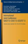 International Joint Conference SOCO'13-CISIS'13-ICEUTE'13 : Salamanca, Spain, September 11th-13th, 2013 Proceedings - Book