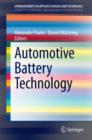 Automotive Battery Technology - Book