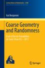 Coarse Geometry and Randomness : Ecole d'Ete de Probabilites de Saint-Flour XLI - 2011 - Book
