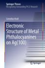 Electronic Structure of Metal Phthalocyanines on Ag(100) - eBook