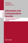Information and Communications Security : 15th International Conference, ICICS 2013, Beijing, China, November 20-22, 2013, Proceedings - eBook