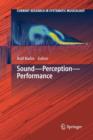 Sound - Perception - Performance - Book