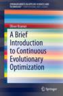 A Brief Introduction to Continuous Evolutionary Optimization - Book