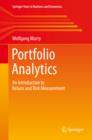 Portfolio Analytics : An Introduction to Return and Risk Measurement - eBook