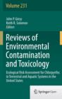 Ecological Risk Assessment for Chlorpyrifos in Terrestrial and Aquatic Systems in the United States - Book