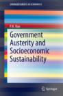 Government Austerity and Socioeconomic Sustainability - eBook