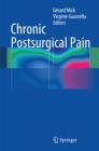 Chronic Postsurgical Pain - eBook