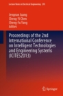 Proceedings of the 2nd International Conference on Intelligent Technologies and Engineering Systems (ICITES2013) - Book