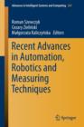 Recent Advances in Automation, Robotics and Measuring Techniques - Book