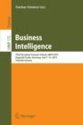 Business Intelligence : Third European Summer School, eBISS 2013, Dagstuhl Castle, Germany, July 7-12, 2013, Tutorial Lectures - Book