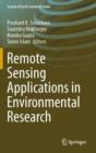 Remote Sensing Applications in Environmental Research - Book