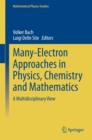 Many-Electron Approaches in Physics, Chemistry and Mathematics : A Multidisciplinary View - Book