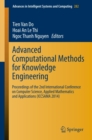 Advanced Computational Methods for Knowledge Engineering : Proceedings of the 2nd International Conference on Computer Science, Applied Mathematics and Applications (ICCSAMA 2014) - eBook