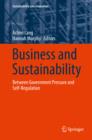 Business and Sustainability : Between Government Pressure and Self-Regulation - eBook