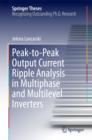 Peak-to-Peak Output Current Ripple Analysis in Multiphase and Multilevel Inverters - Book