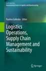 Logistics Operations, Supply Chain Management and Sustainability - eBook