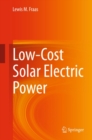 Low-Cost Solar Electric Power - eBook