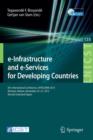 e-Infrastructure and e-Services for Developing Countries : 5th International Conference, AFRICOMM 2013, Blantyre, Malawi, November 25-27, 2013, Revised Selected Papers - Book