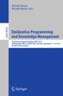 Declarative Programming and Knowledge Management : Declarative Programming Days, KDPD 2013, Unifying INAP, WFLP, and WLP, Kiel, Germany, September 11-13, 2013, Revised Selected Papers - eBook