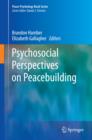 Psychosocial Perspectives on Peacebuilding - eBook