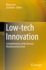 Low-tech Innovation : Competitiveness of the German Manufacturing Sector - eBook