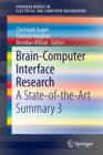 Brain-Computer Interface Research : A State-of-the-Art Summary 3 - Book