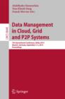 Data Management in Cloud, Grid and P2P Systems : 7th International Conference, Globe 2014, Munich, Germany, September 2-3, 2014. Proceedings - eBook
