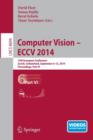 Computer Vision -- ECCV 2014 : 13th European Conference, Zurich, Switzerland, September 6-12, 2014, Proceedings, Part VI - Book