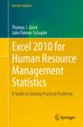 Excel 2010 for Human Resource Management Statistics : A Guide to Solving Practical Problems - Book