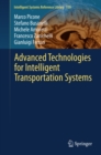 Advanced Technologies for Intelligent Transportation Systems - eBook