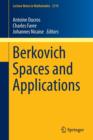 Berkovich Spaces and Applications - Book
