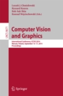 Computer Vision and Graphics : International Conference, ICCVG 2014, Warsaw, Poland, September 15-17, 2014, Proceedings - eBook
