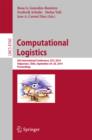 Computational Logistics : 5th International Conference, ICCL 2014, Valparaiso, Chile, September 24-26, 2014, Proceedings - eBook