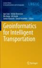 Geoinformatics for Intelligent Transportation - Book