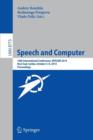 Speech and Computer : 16th International Conference, SPECOM 2014, Novi Sad, Serbia, October 5-9, 2014. Proceedings - Book