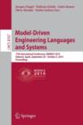 Model-Driven Engineering Languages and Systems : 17th International Conference, MODELS 2014, Valencia, Spain, September 283- October 4, 2014. Proceedings - Book