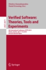 Verified Software: Theories, Tools and Experiments : 6th International Conference, VSTTE 2014, Vienna, Austria, July 17-18, 2014, Revised Selected Papers - eBook
